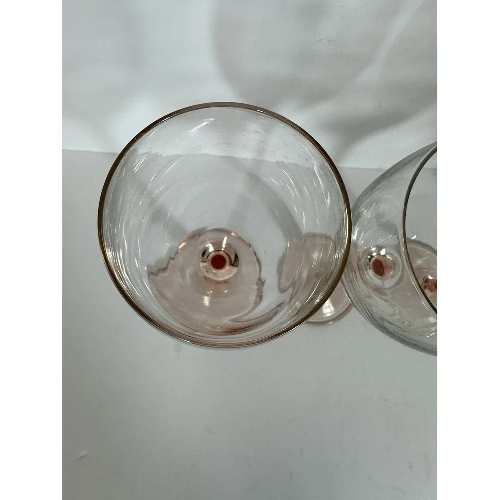 Cristal D'Arques Le Vin Rose Wine Glasses 7 3/4